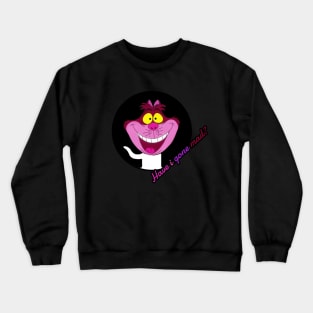 cheshire cat git Crewneck Sweatshirt